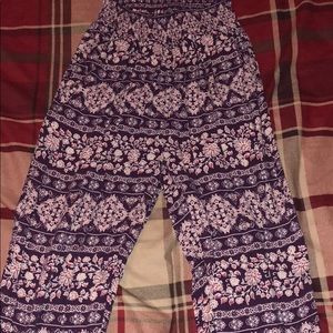Boho American Eagle Flowy Pants